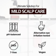 Ryo Damage Care scalp-massage scene hints gentle feel and soothing action