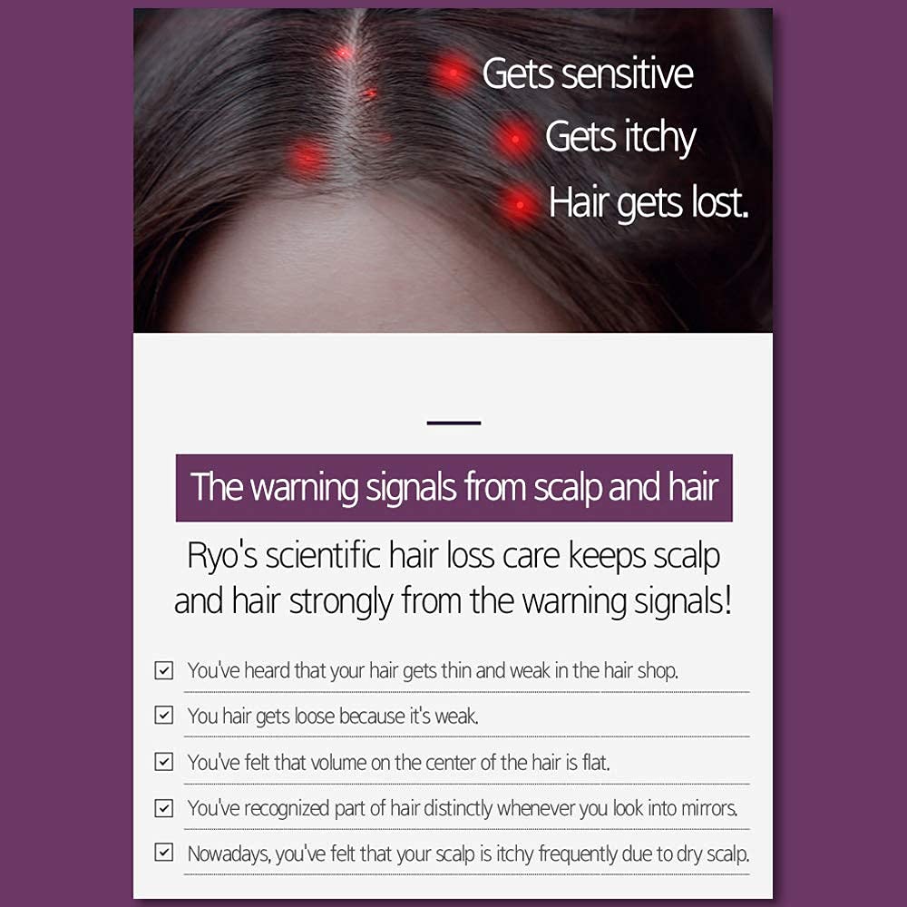 RYO Hair Strength Expert Care Shampoo foam rinse leaves a clean finish.