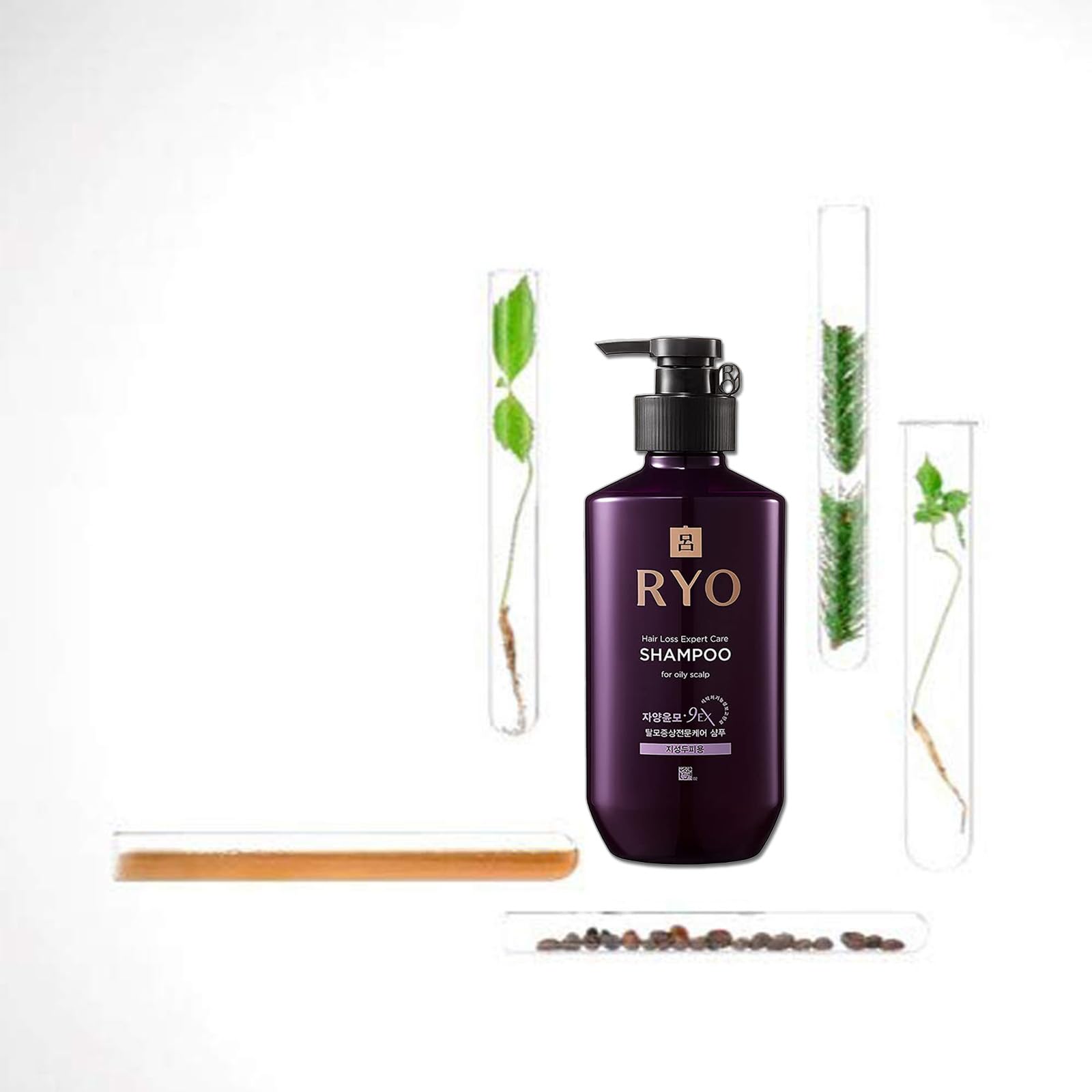 Ryo Scalp Research Center heritage graphic highlights decades of scalp science.