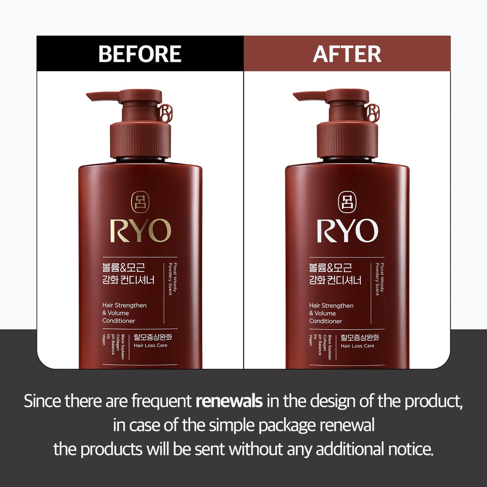 Ryo Strengthen & Volume conditioner rich lather cleanses for fine hair
