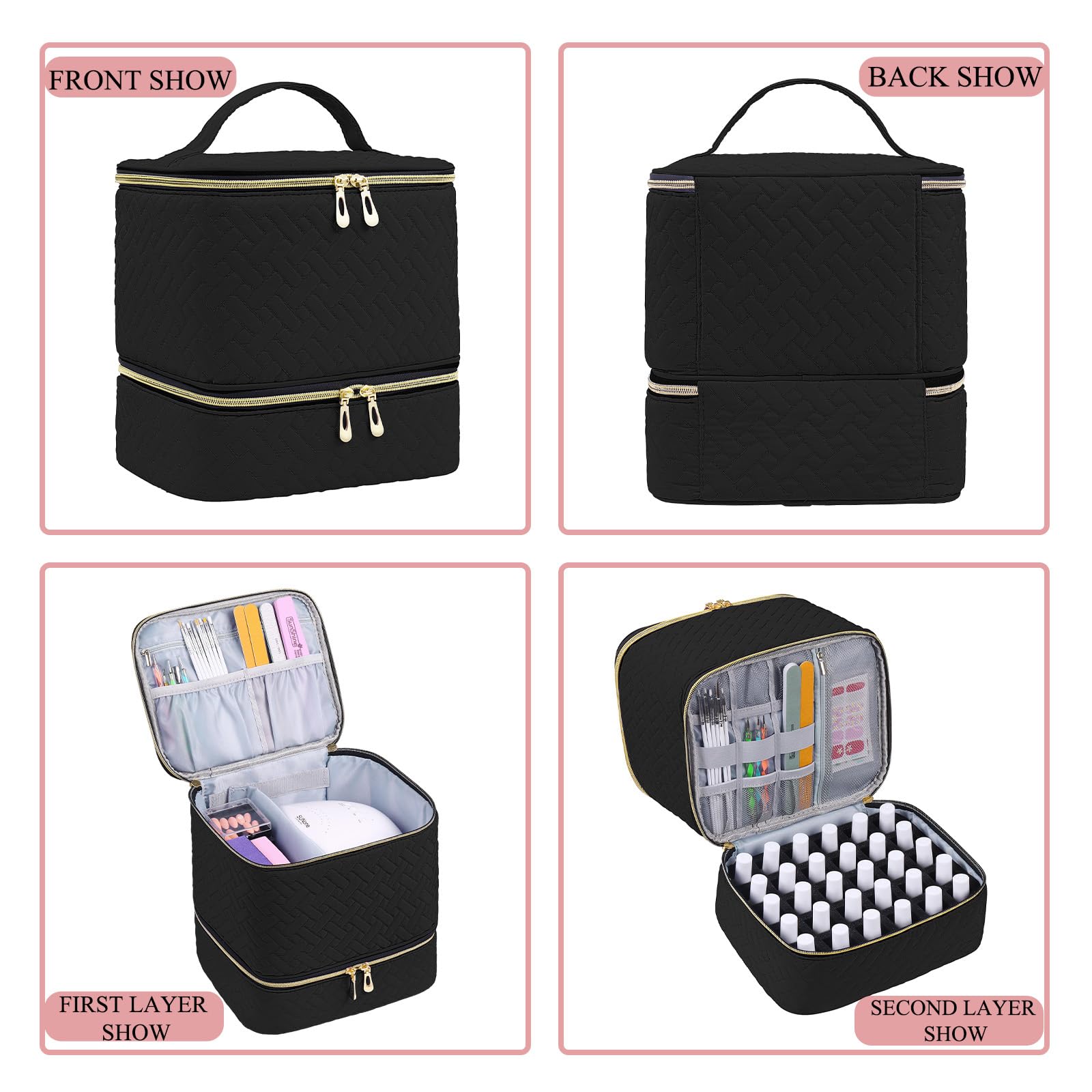 RZMAYIS travel-ready case supports on-site nail tech setups.