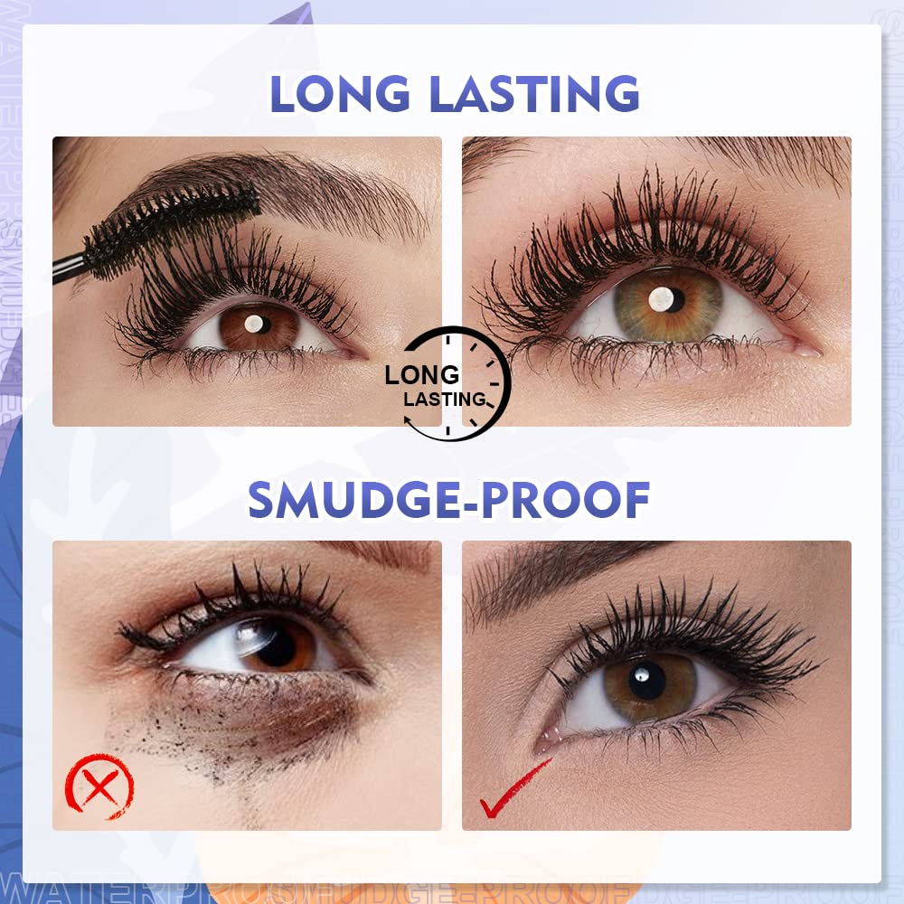 SACE LADY Mascara lash swatch shows natural length and volume without heaviness