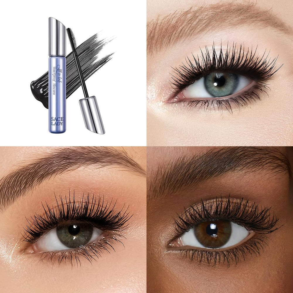 SACE LADY natural black mascara delivers day-to-night defined lashes.