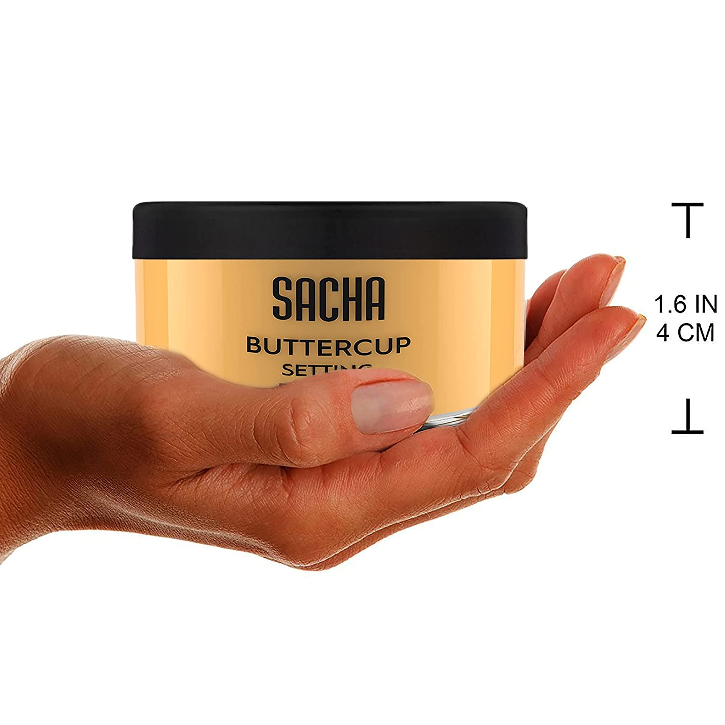 Sacha Buttercup packaging emphasizes cruelty-free ethos and travel-friendly size