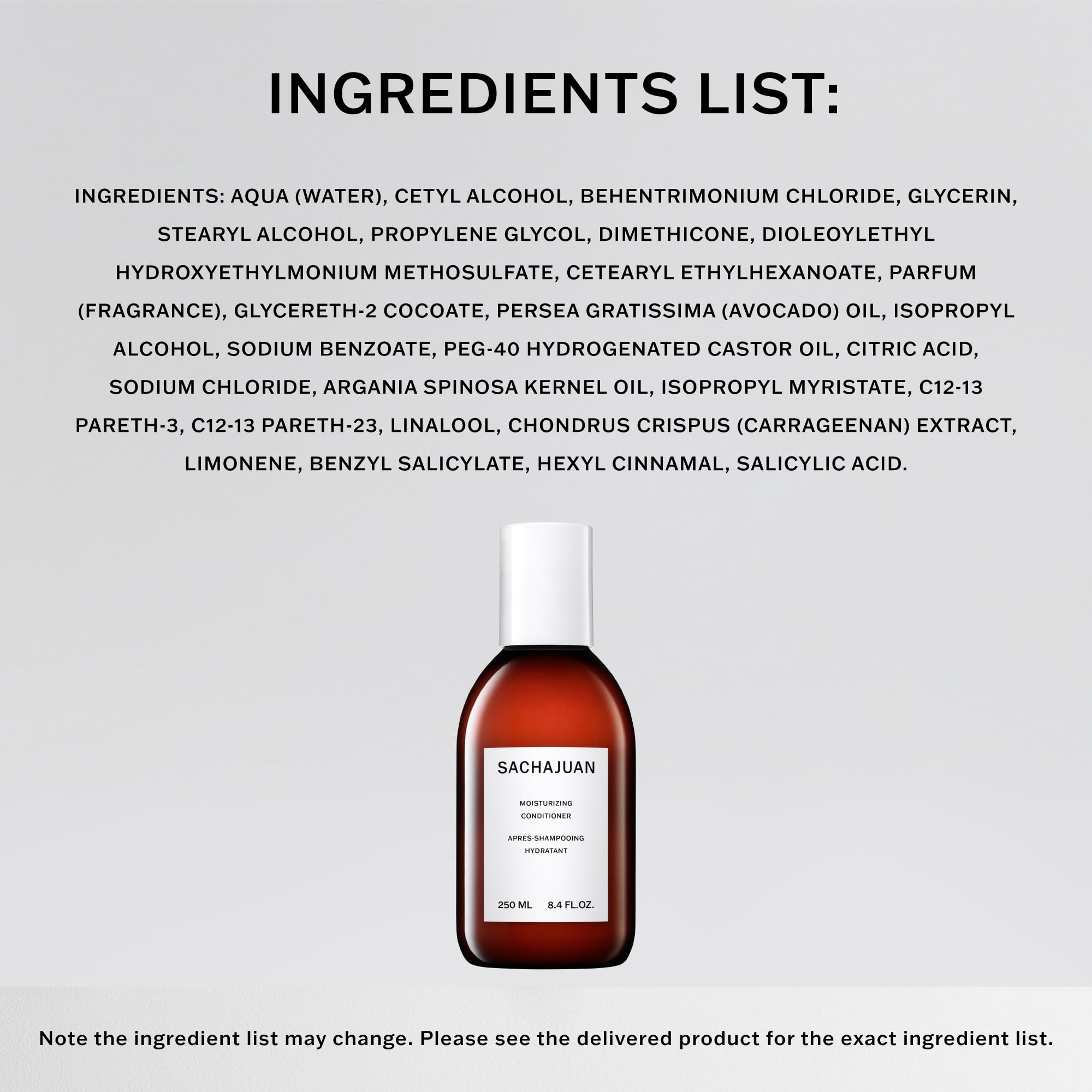 At-home conditioning routine scene with SACHAJUAN product for hydrated hair.