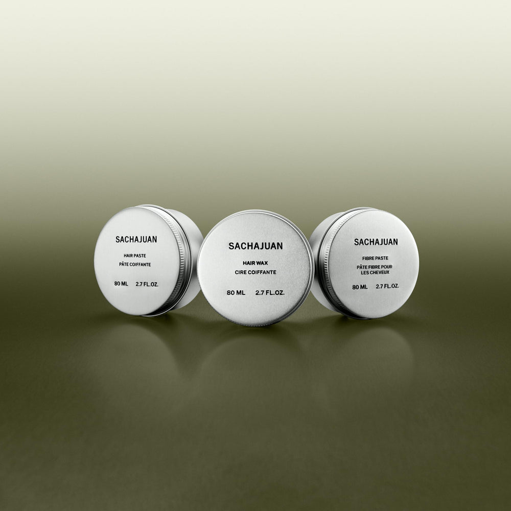 SACHAJUAN Hair Wax finish highlighting texture and shine.