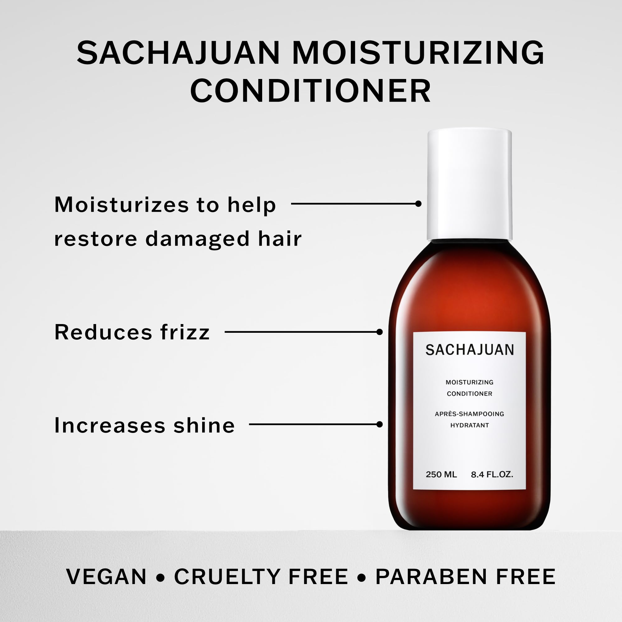 Close-up of algae extracts and avocado oil from SACHAJUAN conditioner for moisture.
