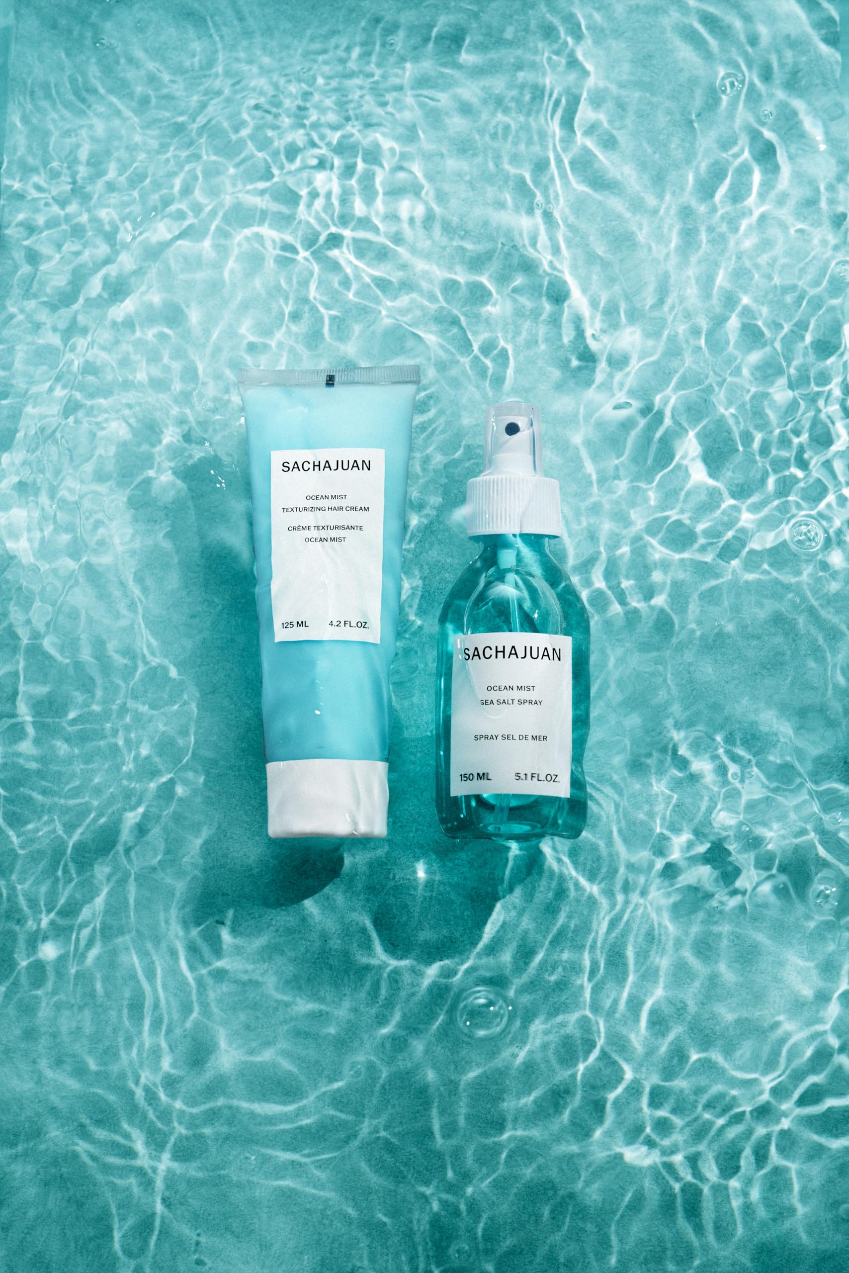 SACHAJUAN Ocean Mist application shows effortless texture