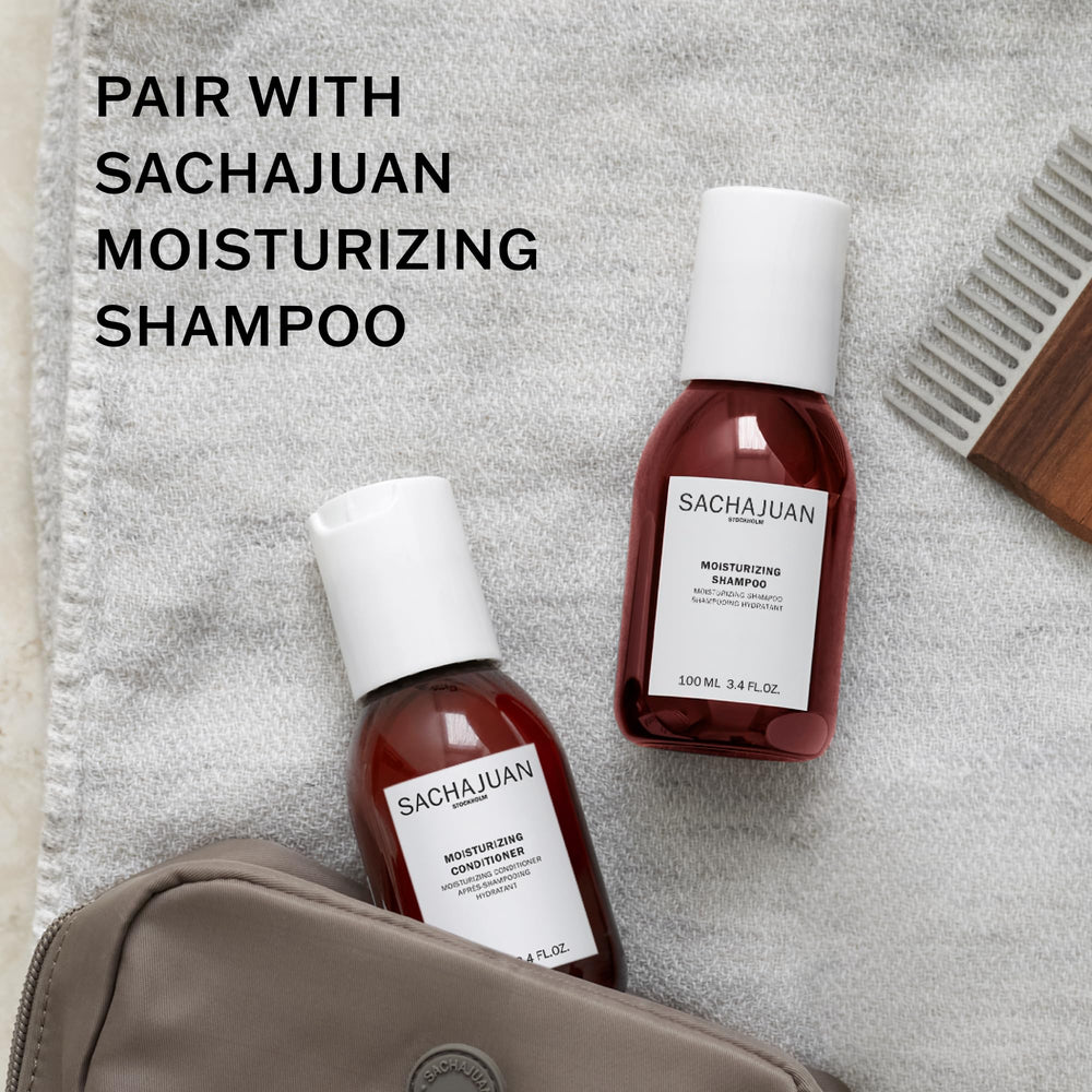 Illustration of Ocean Silk Technology emphasizing smoother, more manageable hair.