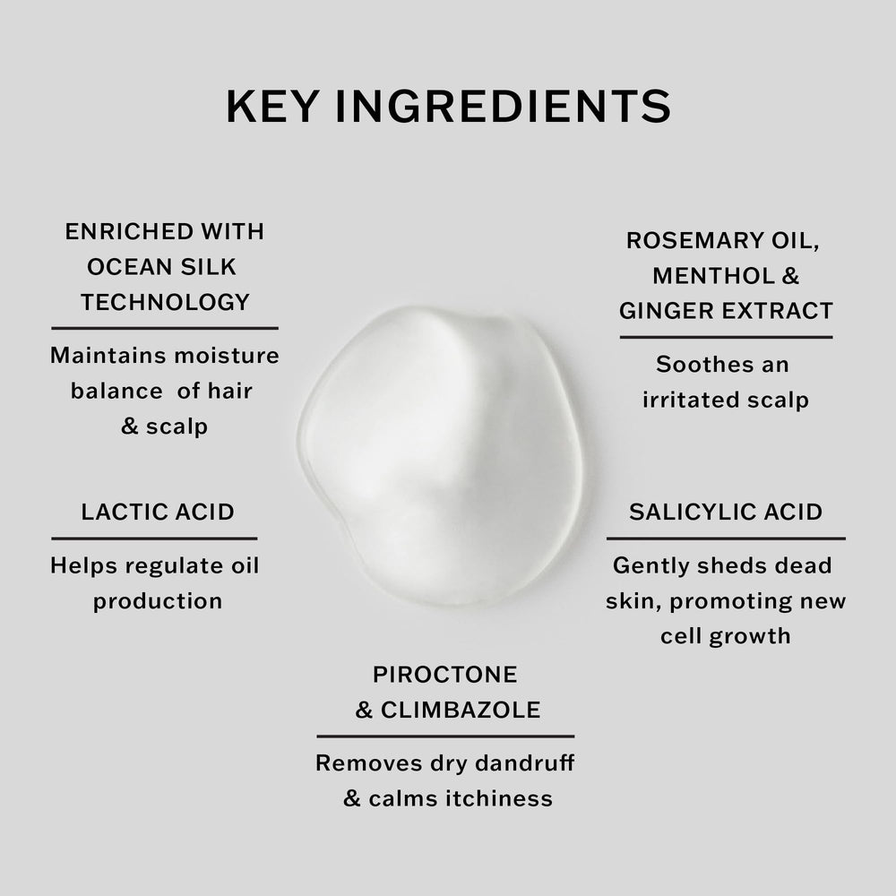 SACHAJUAN shampoo lather demonstrates moisture balance and hair shine.