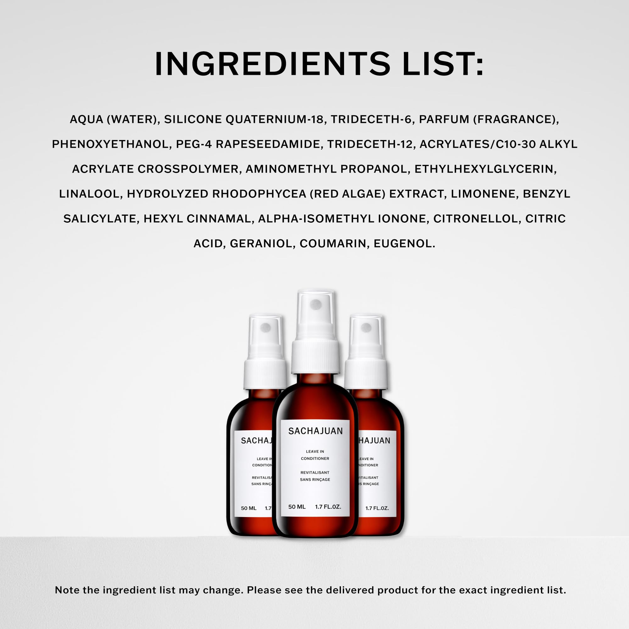 SACHAJUAN Stockholm-origin branding image emphasizes effortless, modern hair care.