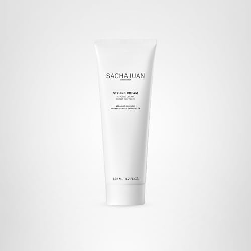 SACHAJUAN styling cream on finished look with radiant shine.