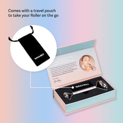 Sacheu Gua Sha tool closeup—precise edge for targeted facial tension relief.