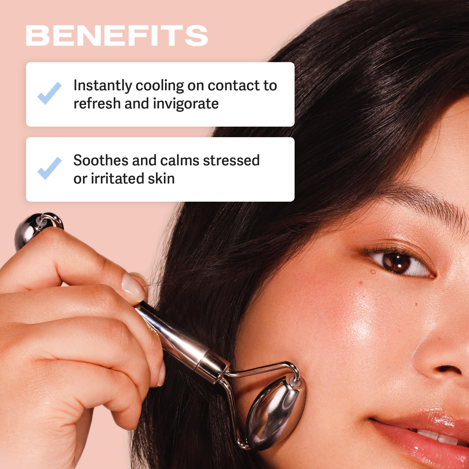 Sacheu Gua Sha tool under-eye care—delicate massage for brighter appearance.