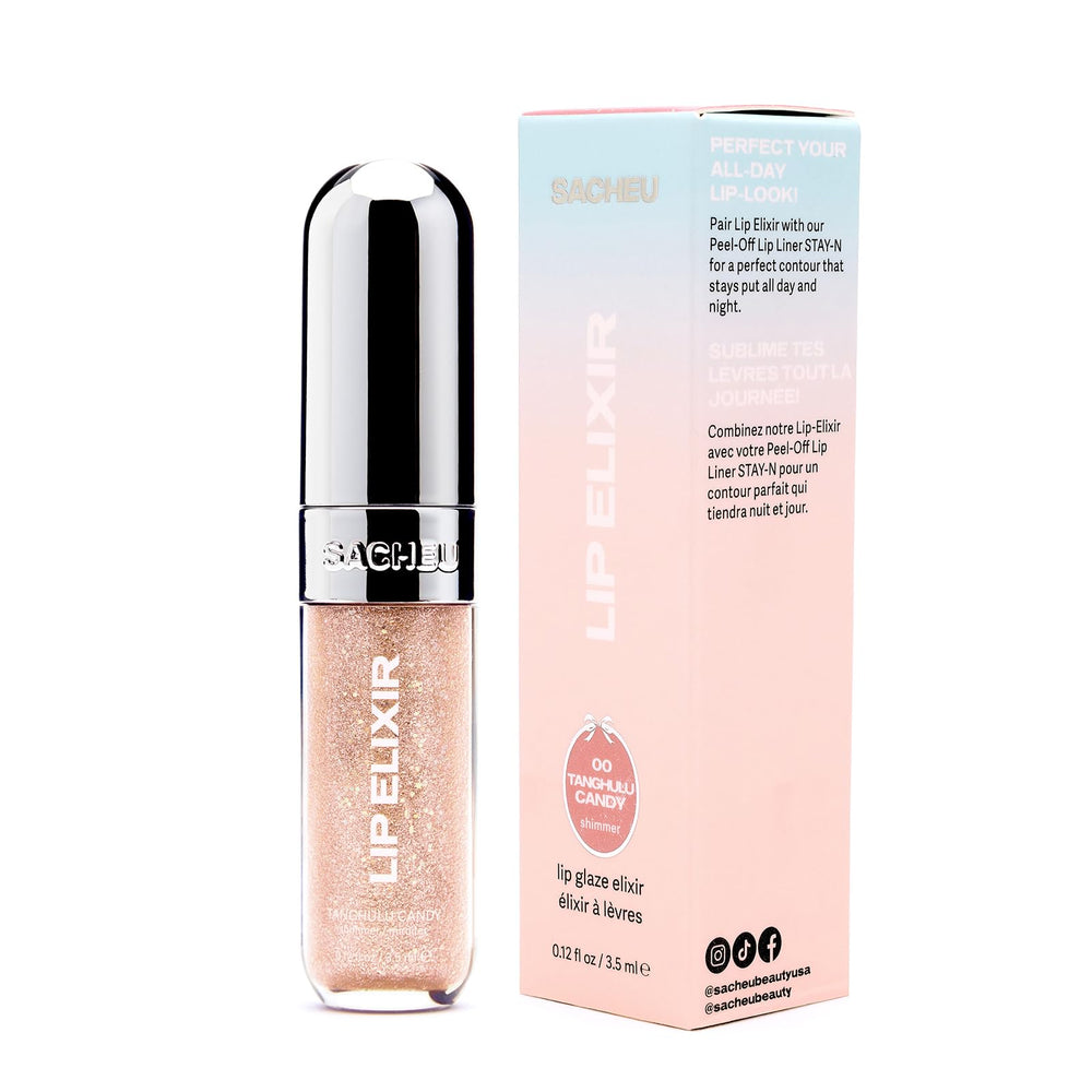 Sacheu Lip Elixir daily lip care routine demonstrates versatile use