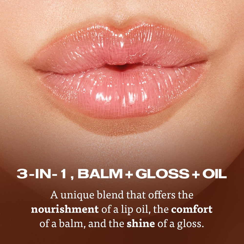 Sacheu Lip Elixir lips-glossed reveals high-shine finish with non-sticky feel