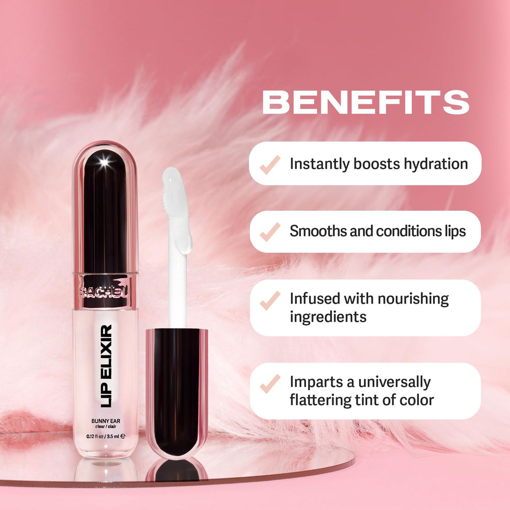 Con colageno, Sacheu Lip Elixir nutre y aporta brillo luminoso