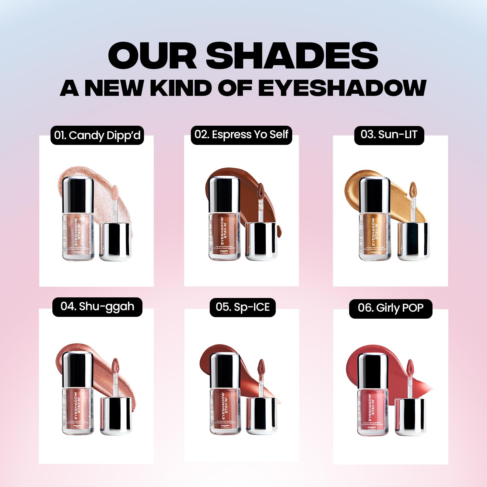 Sacheu Stay-N packaged product ready for versatile use as liquid highlighter.