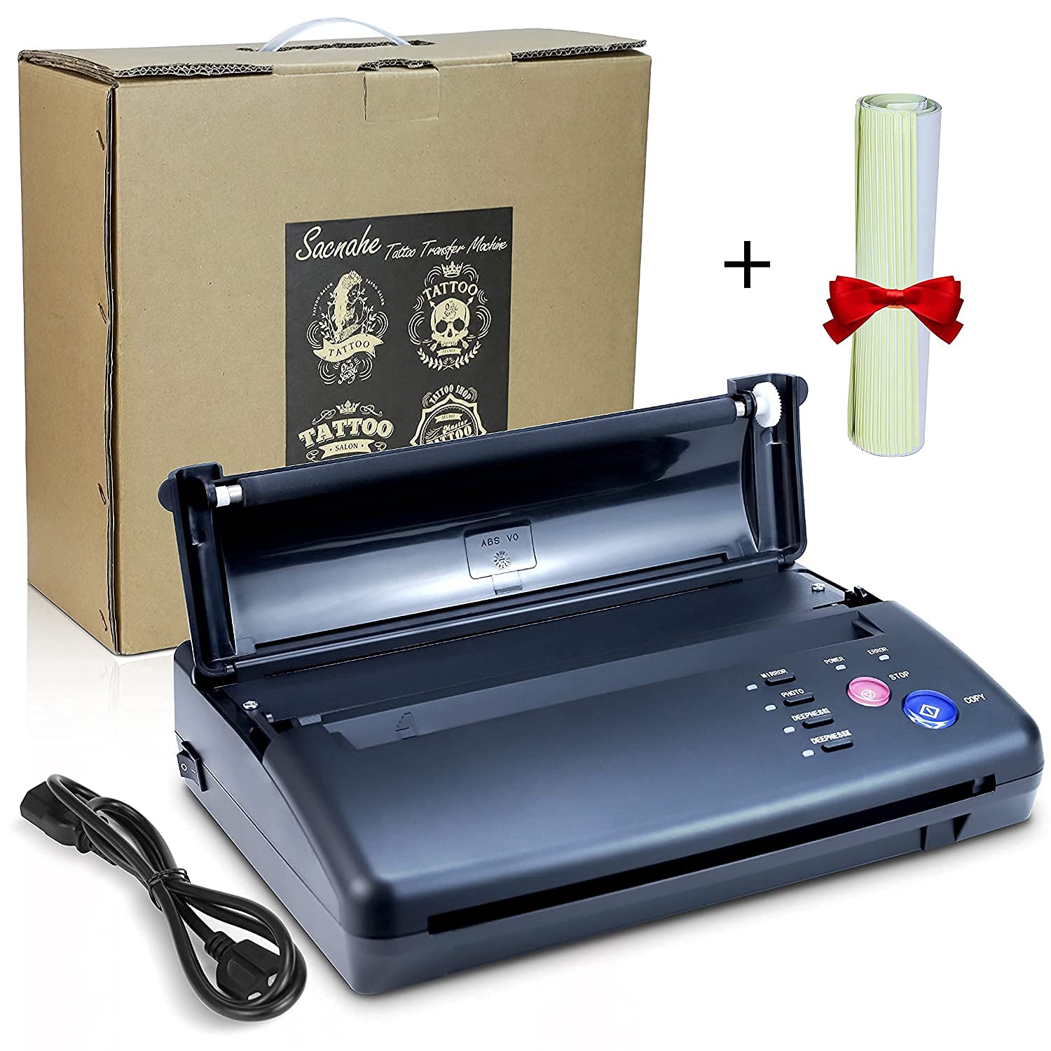 Sacnahe 20pcs stencil paper included for immediate testing.