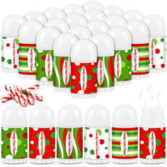 Sacubee peppermint lip balm with festive packaging, ideal for stocking stuffers.