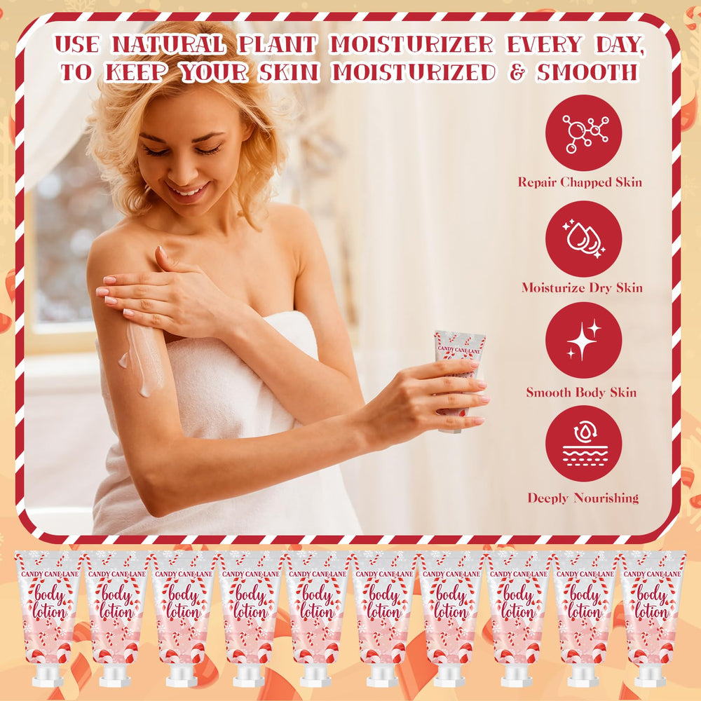 Sacubee festive packaging with Christmas cane pattern enhances holiday gifting feel.