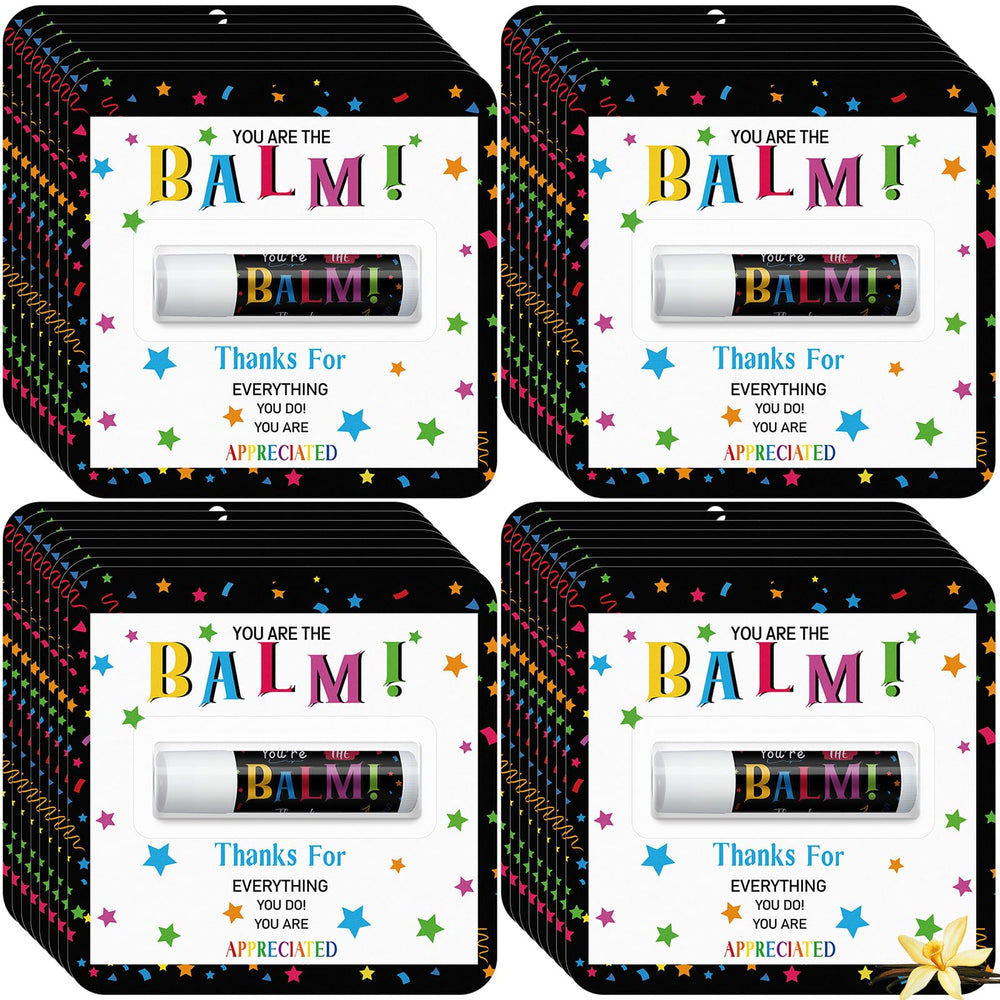 Sacubee lip balm bulk 60-pack box ready for gifting and recognition