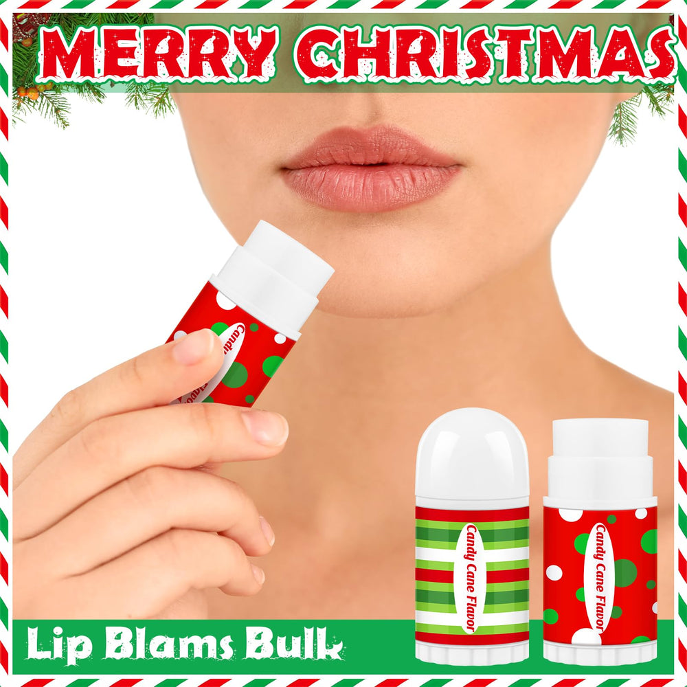 Sacubee peppermint lip balm applied for cooling, soothing lips.