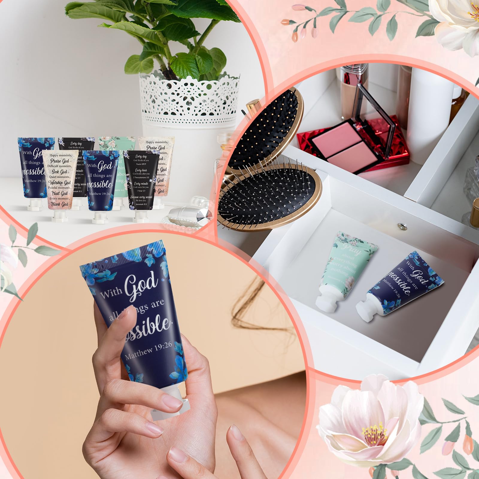 Sacubee travel-size hand cream closeup demonstrates compact carry-on moisturization for on-the-go care