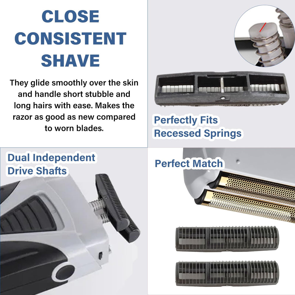 Sacumea compatibility chart highlights Andis, Babyliss, Wahl compatibility.