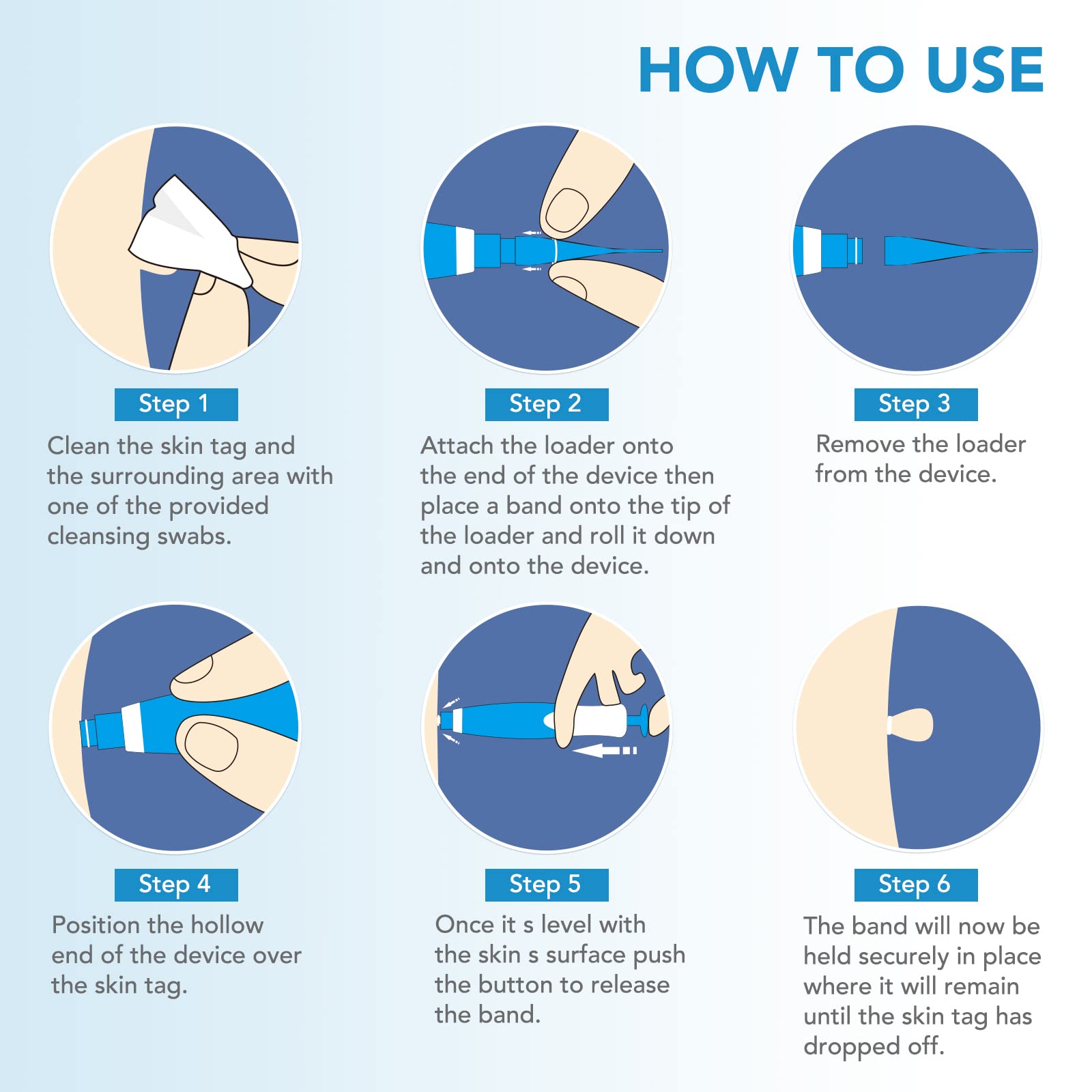 SacXand at-home removal routine visual guide for everyday use