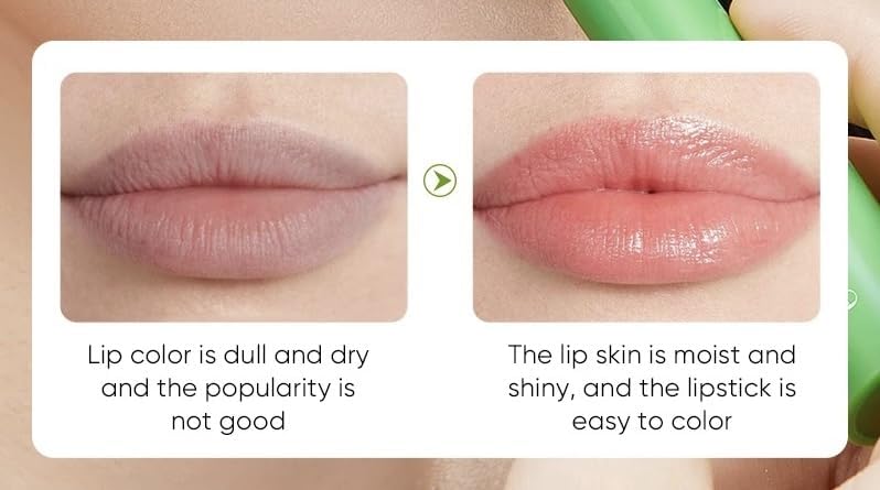 Sadoer lip balm application closeup showing smooth non-greasy finish