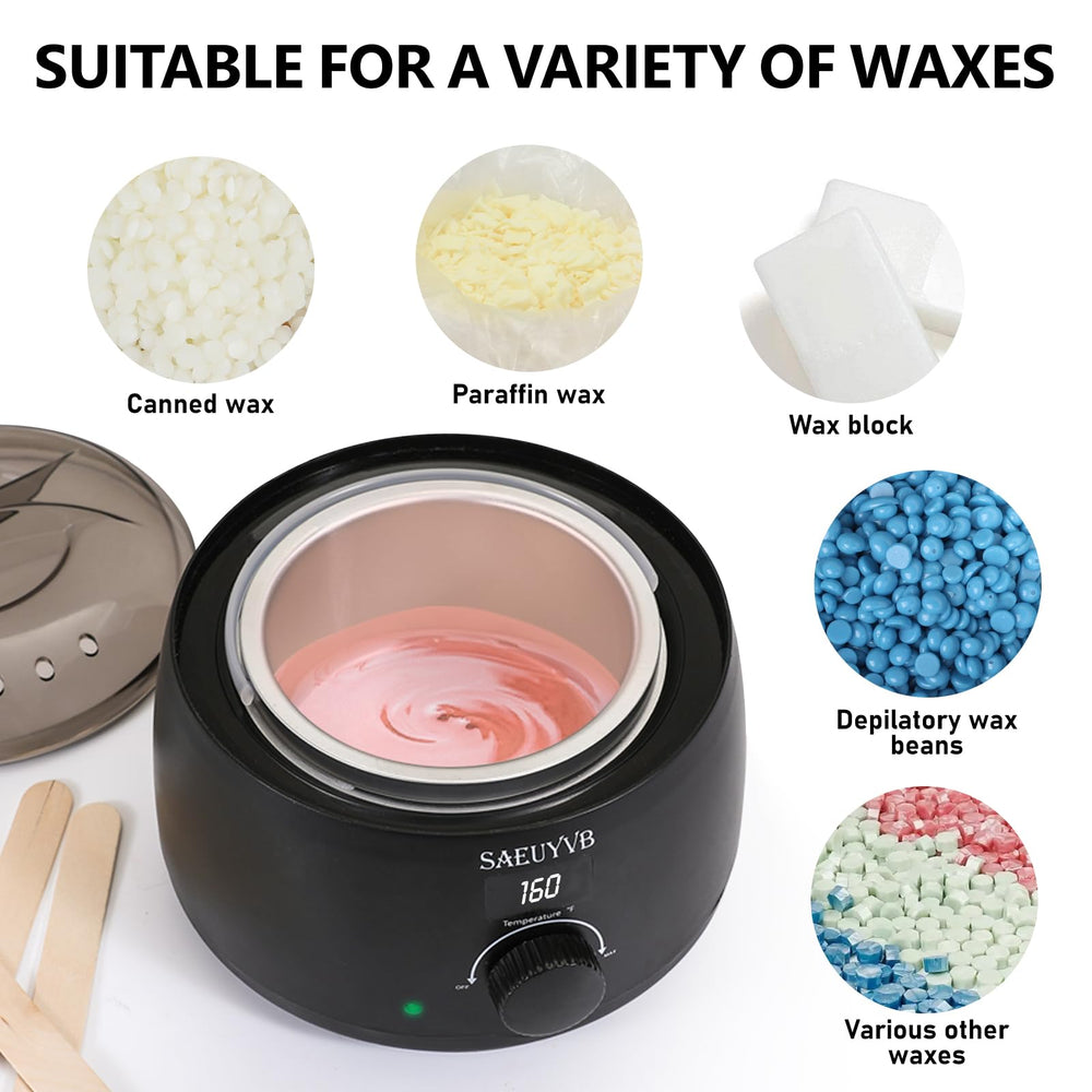 SAEUYVB portable wax warmer suitable for home salon or travel