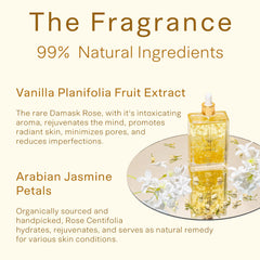 SAFA Vanille Oil with vanilla pods suggesting rich, warm aroma for self-care