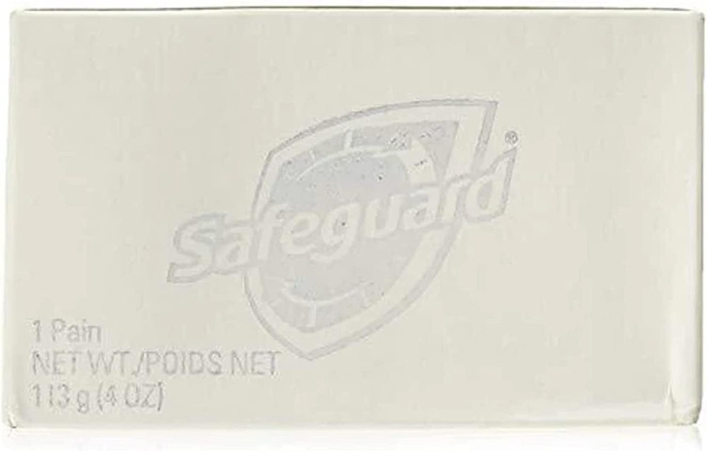 Safeguard bar texture close-up reveals creamy lather for cleansing
