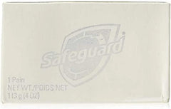 Safeguard bar texture close-up reveals creamy lather for cleansing