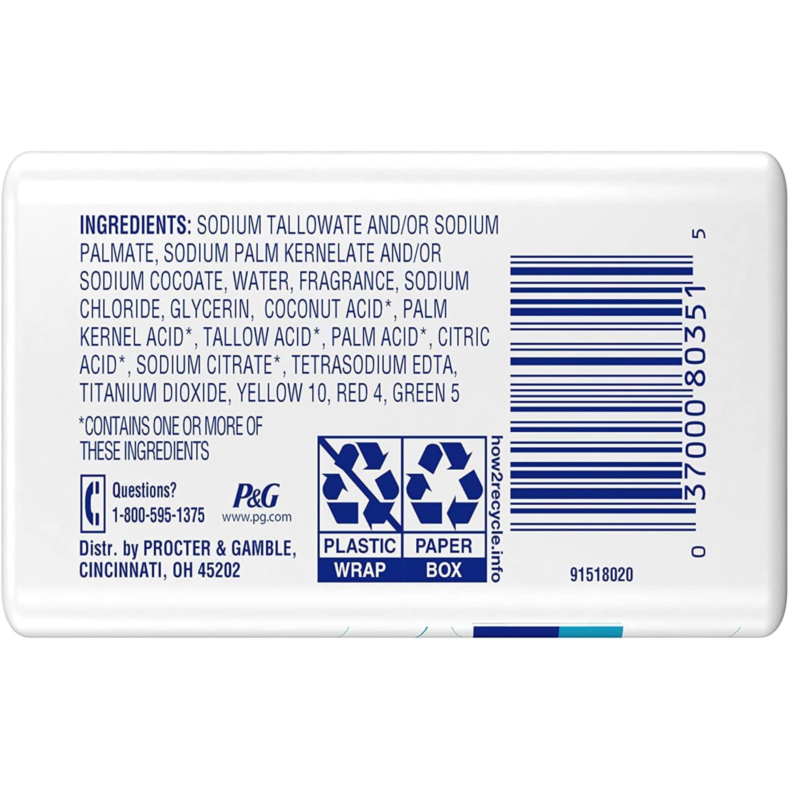 Safeguard fresh clean scent bar soap highlighting crisp lasting fragrance.
