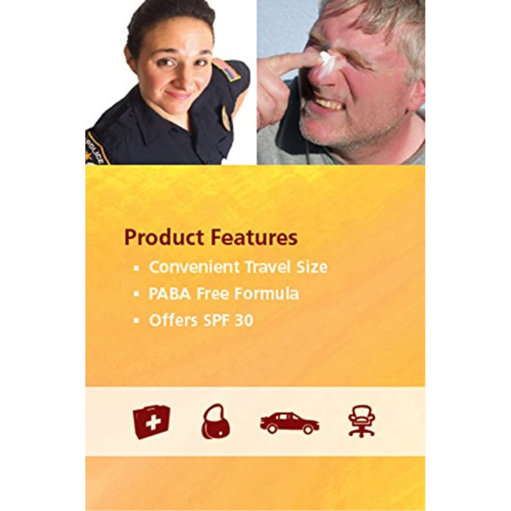 Safetec Sunscreen Packets lotion-application for quick liberal coverage on the go.