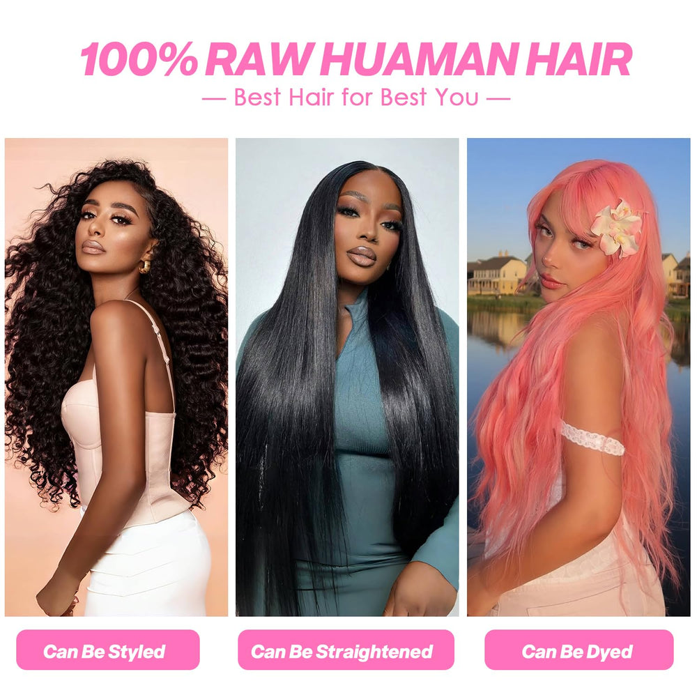 Saiclout 12A body wave bundles 20-inch wear-ready look for versatile daily styling.