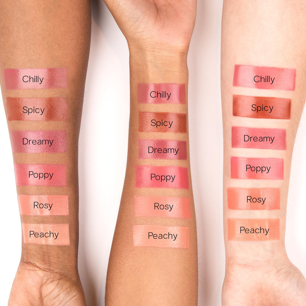 Saie Dew Liquid Blush chubby wand for easy tint