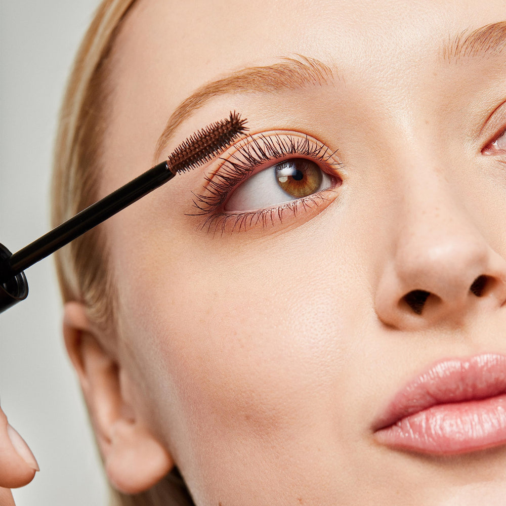Saie Mascara 101 packaging emphasizing clean beauty and cruelty-free commitment