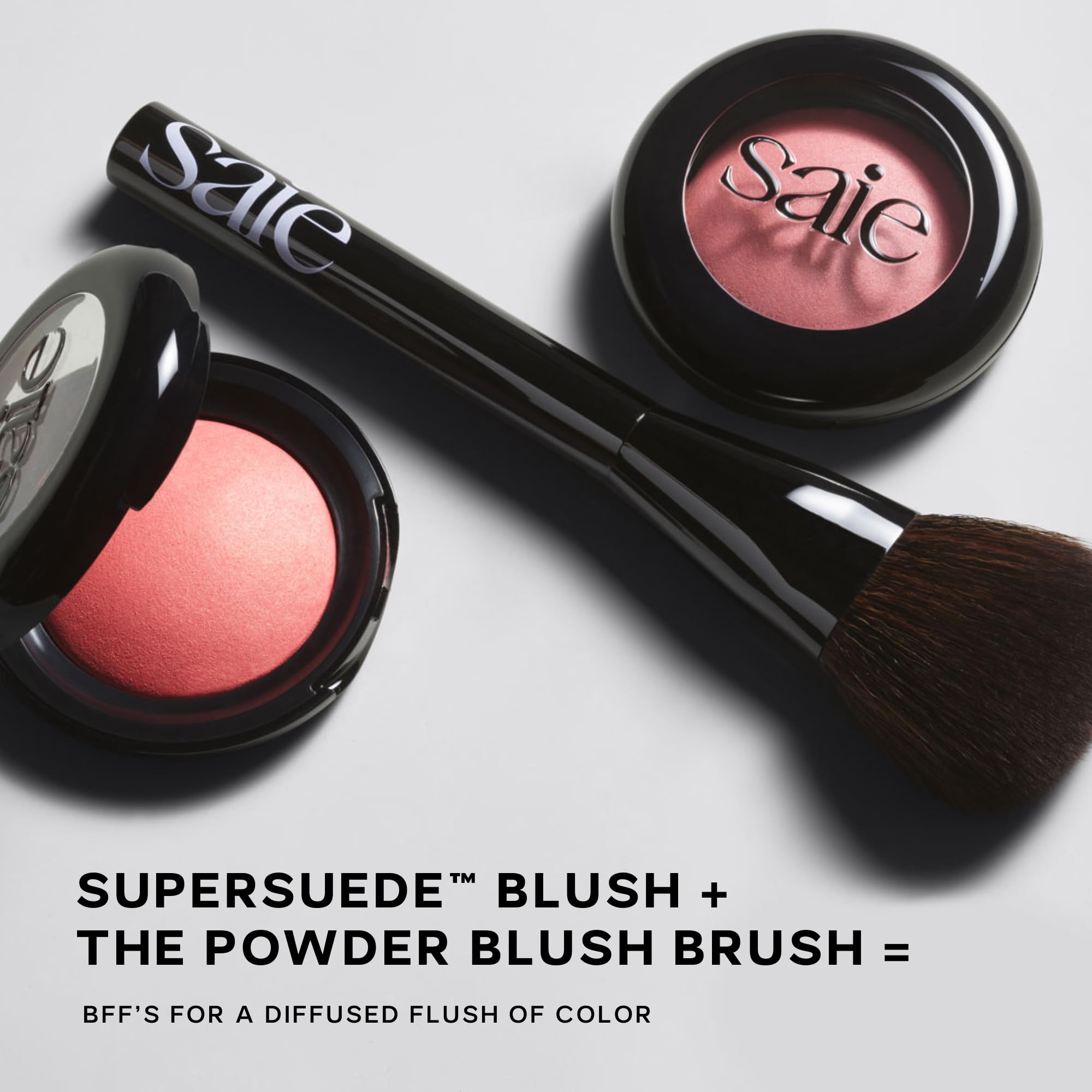 Saie Powder Blush Brush cleaning and maintenance for easy care