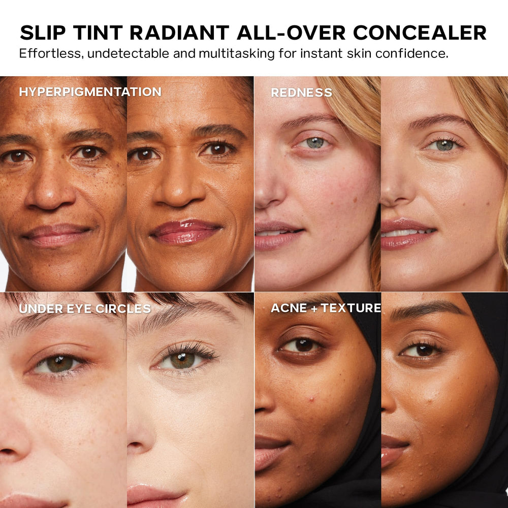 Saie Slip Tint natural radiant finish on skin for a fresh look