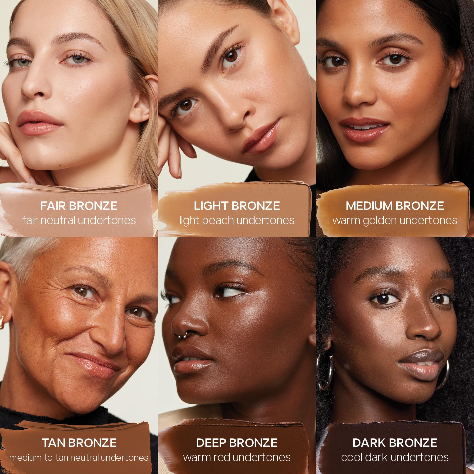 Saie Sun Melt compact closeup highlights its portable 1 oz size.