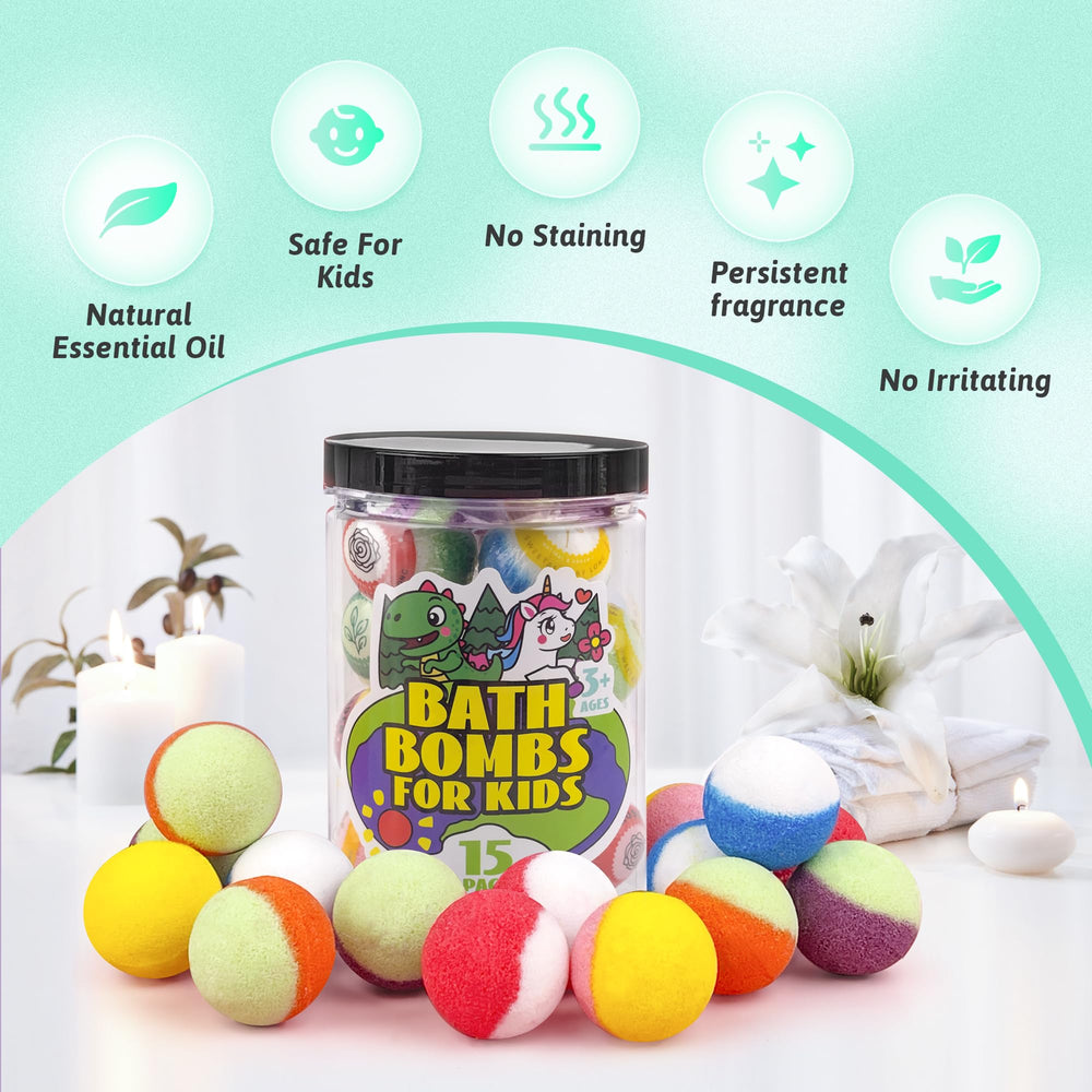 Sailimu five-scent bath bombs offer varied aroma experiences