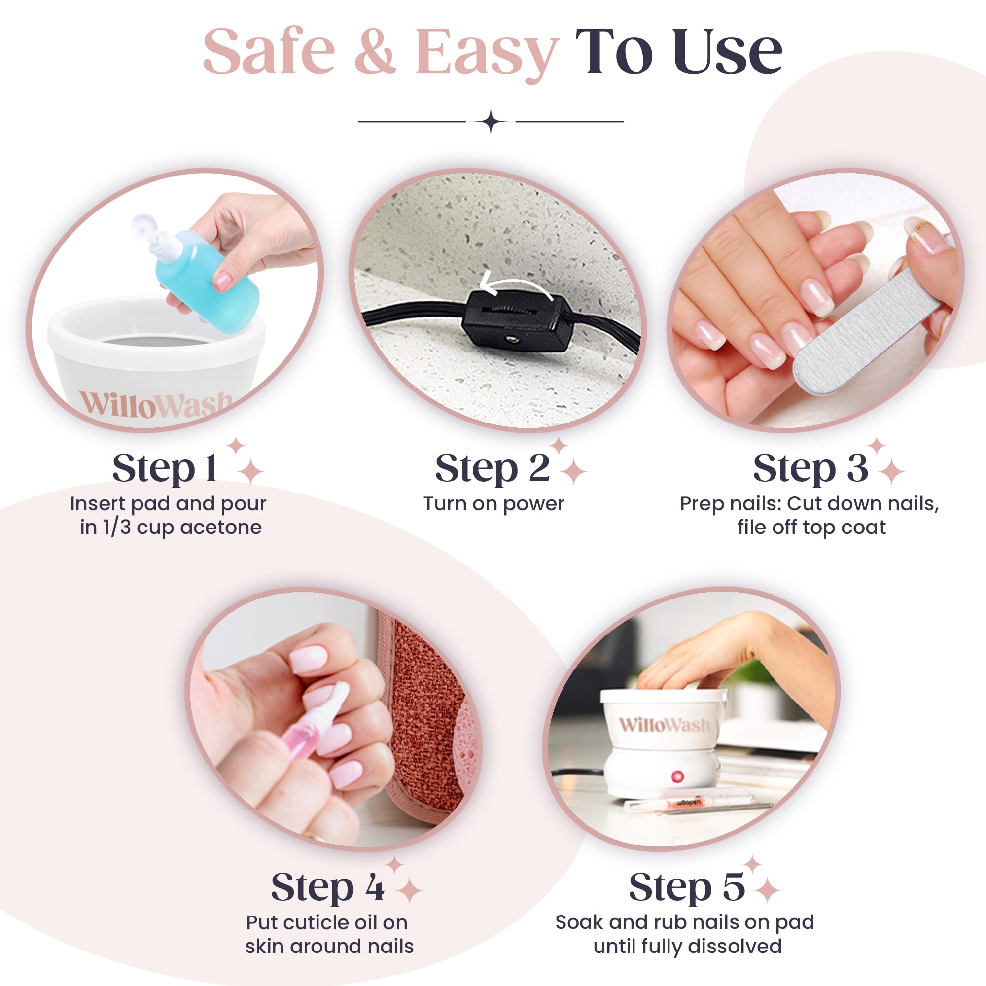 Saint Willo Willowash acetone-safe bowl designed for long-term durability.