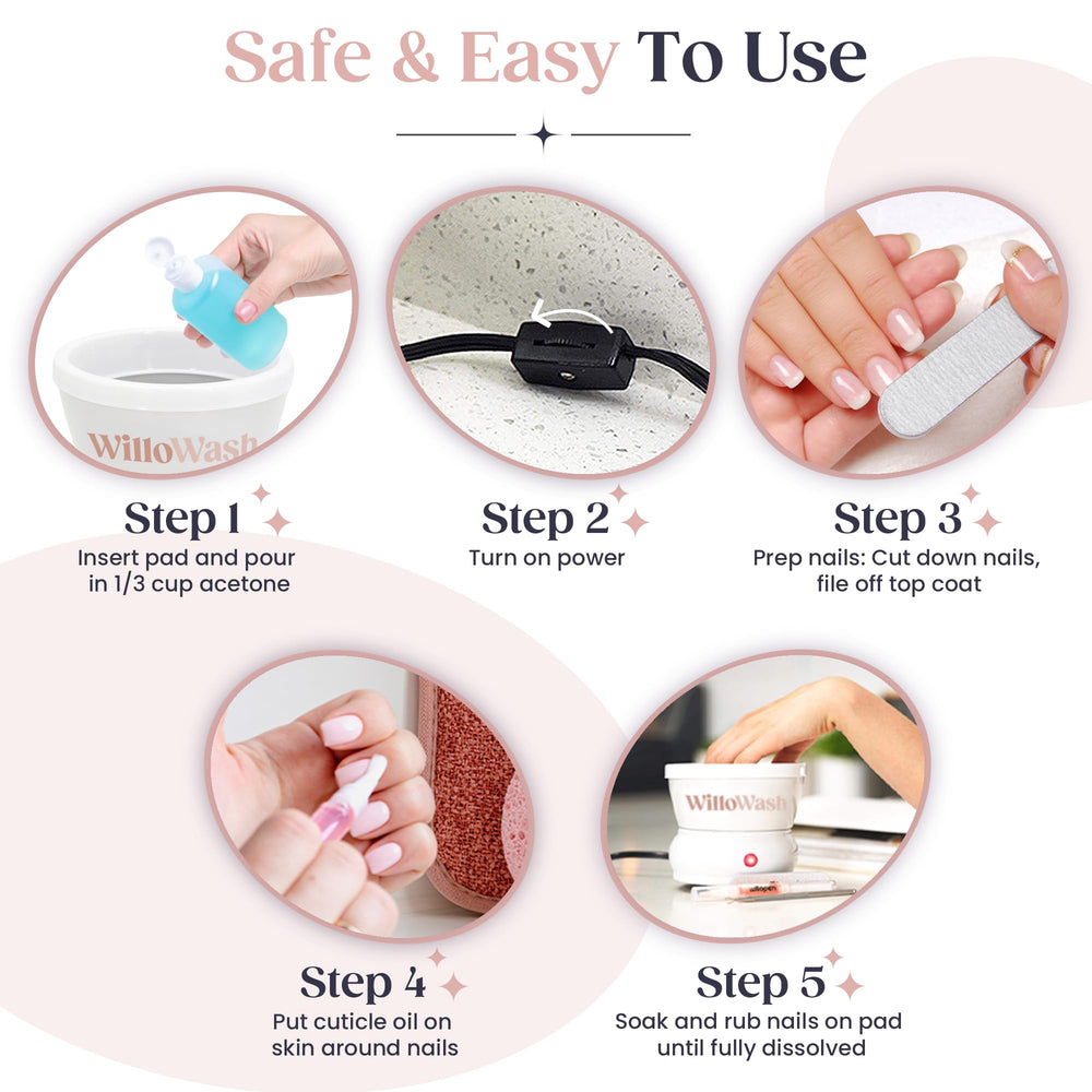 Saint Willo Willowash acetone-safe bowl designed for long-term durability.