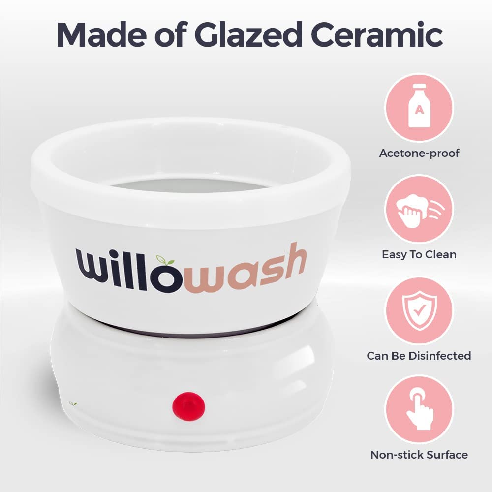 Saint Willo Willowash manicure dish also serves as a warm oil spa bowl.