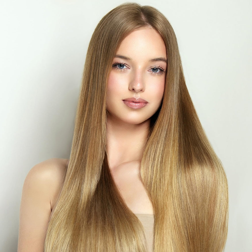 Saints & Sinners Illuminati Divine Shine hair glow after use highlights radiant, mirror-like shine.