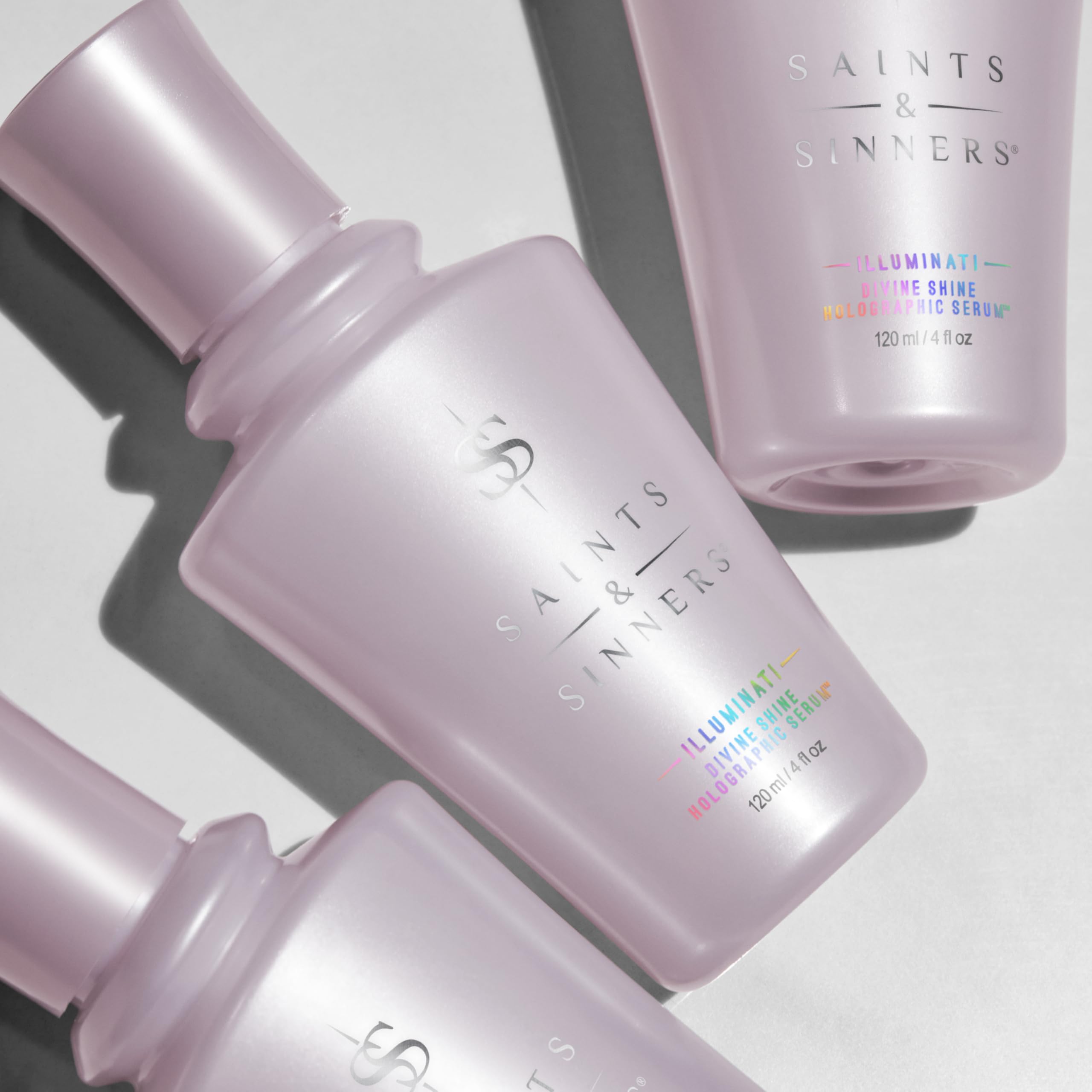 Saints & Sinners Illuminati Divine Shine jojoba seed oil visual reinforces conditioning and smoothing.