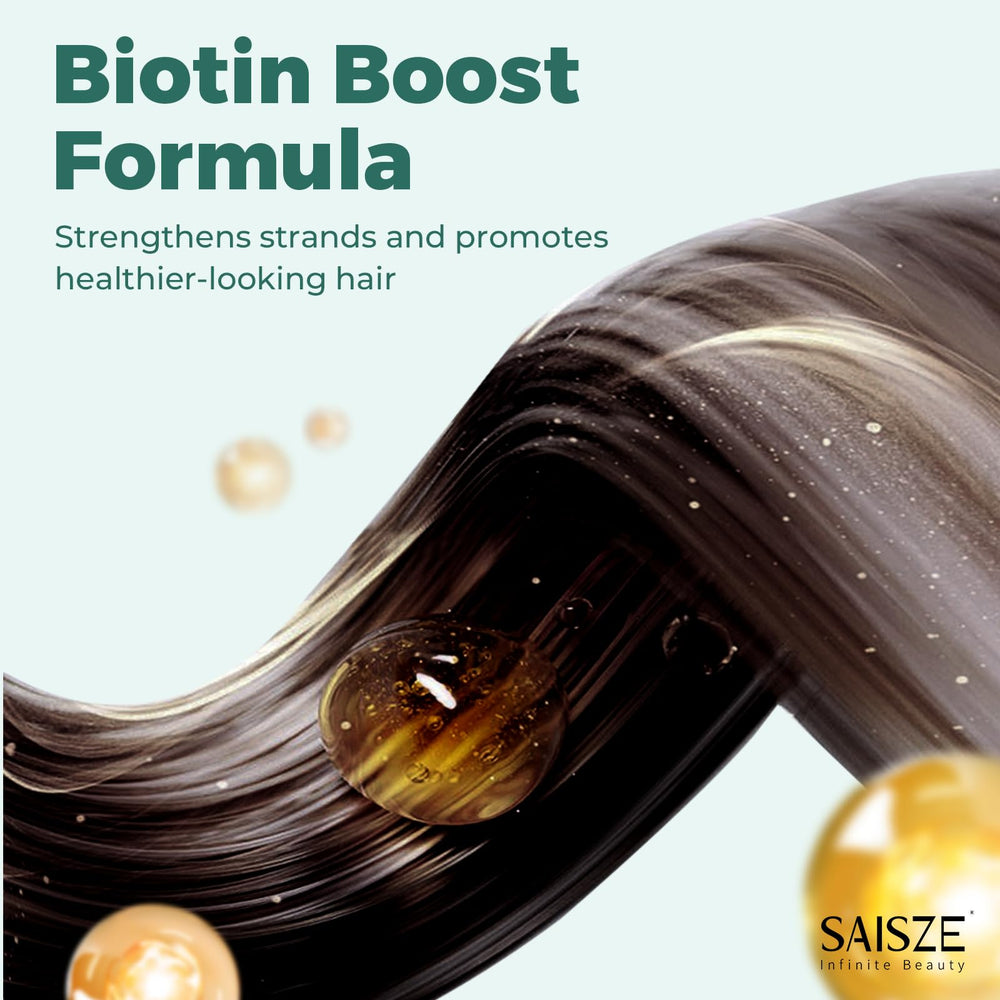 SAISZE rosemary-biotin bar conditioner-application shows smooth detangling.